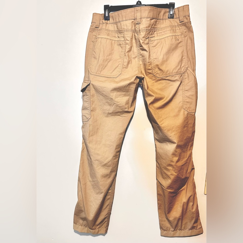 NWOT Women’s Ridgecut Toughwear Carpenter Ripstop Activewear Sz14 Tan gorpcore - Picture 2 of 7